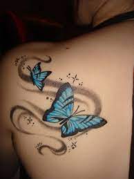 Butterfly Tattoo Meanings And Design Ideas Butterfly Tattoos Images Blue Butterfly Tattoo Butterfly Tattoo Designs