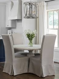 Love The Whitewashed Table However It Is 2600 Bucks Lol Purchasing A Sander Much Cheaper High Back Dining Chairs Slip Covered Dining Chairs Dining Chairs