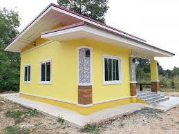 บ านโมเด ร นสวยโทนส เหล อง 2 ห องนอน งบก อสร าง 700 000 บาท thai let s go ออกแบบบ าน ผ งบ าน แปลนบ านขนาดเล ก