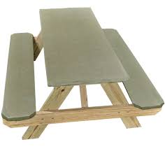 Enjoy eating outdoors in cozy country style and comfort with deluxe picnic tablecover with cushions by homestyle kitchen. Elastic Stretch Picnic Table Cover With Seat Covers Dark Green 3 Pieces Walmart Com Walmart Com