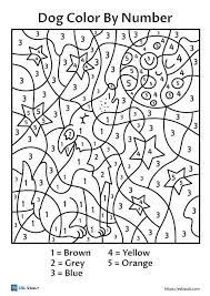 23 free pdf color by number printables esl vault