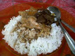 Makan nasi liwet terbaik dengan campuran ayam kukuk!! Cerita Hari Ke 38 Cuma Naik 100g Cerpen Sd2