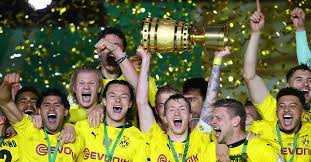 Saarbruecken celebrates after his sides victory following a penalty shootout in the dfb cup round of sixteen match between 1. Three Observations From Borussia Dortmund S Dfb Pokal Victory Over Rb Leipzig Fear The Wall