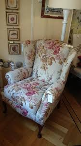 Chair In Vintage Floral Antique Rose By Mulberry Home Furniture Accent Chairs For Living Room Cool Chairs
