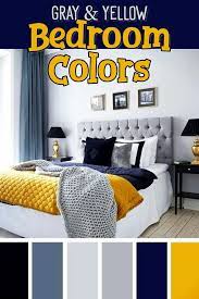Blue And Yellow Master Bedroom Unique Gray And Yellow Bedroom Ideas Yellow And Grey Bedding In 2020 Yellow Bedroom Decor Blue Yellow Bedrooms Bedroom Accents Color
