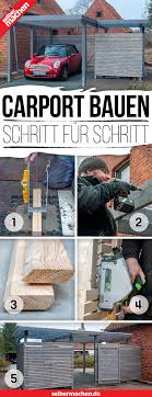 Carport Selber Bauen Bausatz Mit Erweiterung Carport Bauen Carport Carport Selber Bauen