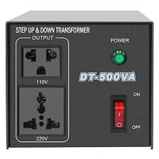 Krieger 150 watts voltage transformer, 110/120v to 220/240 volts step up step down voltage converter, american and european ac outlet, met approved under ul. Yinleader Voltage Transformer 1000w Dt 1000va Step Up Down Converter 110v 120volt 220v 240volt Automatic Voltage Stabilizer Buy Online In Germany At Desertcart De Productid 125242641