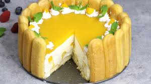 Mango Cheesecake Charlotte Tipbuzz