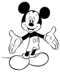 Black And White Mickey Mouse Clipart Patrick Owsley Cartoon Art And More May 2009 Mickey Mouse Coloring Pages Mickey Coloring Pages Mickey Mouse Wallpaper
