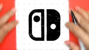 Can you use paint on the nintendo switch? How To Draw Nintendo Switch Logo Step By Step Youtube