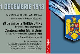 Prin adunarea de la alba astfel se desăvârşea marea unire şi lua naştere românia mare. ActivitÄƒÈ›i Dedicate Centenarului Marii Uniri De 1 Decembrie La Muzeul JudeÈ›ean ArgeÈ™ Universul Argesean