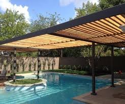 Pergola Over The Pool A Wonderful Choice Pergola Gazebos Shared Via Slingpic Pool Shade Outdoor Pergola Pergola Plans
