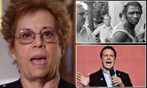 Widow is featured in ad blasting Andrew Cuomo for the release of man who  murdered two cops