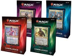 This website is not produced, endorsed, supported. Mtg Commander 2018 Deck Display 4 Decks En Amazon De Toys Games