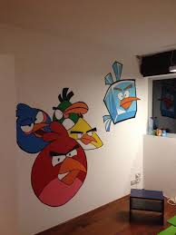 Angry Birds Room Art Wall Kids Kid Room Decor Kids Bedroom Decor