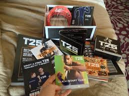 focus t25 workout program opened box