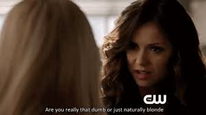 In the vampire diaries books, katherine is the young vampire with whom damon and stefan both fell in love with during their human lives during. Nina Dobrev Gifs Page 93 Wifflegif