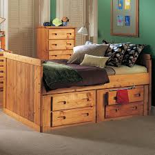 Rustic Style Children S Bedroom Set With Extra Storage Underneath Childern Bedroom Rustic Rustic Bedroom Furniture Bedroom Furniture Furniture
