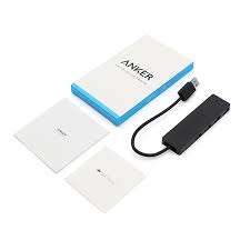 Kết quả hình ảnh cho Anker 4-Port USB 3.0 Ultra Slim Data Hub