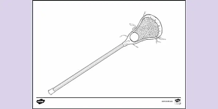 If your child loves interacting. Free Lacrosse Stick With Ball Colouring Sheet Colouring Sheets