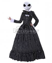 Shop jack skellington costume at affordable prices from best jack skellington costume store milanoo.com. The Nightmare Before Christmas Female Jack Skellington Dress Halloween Cosplay Costume