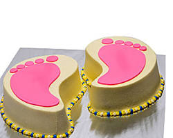 Image of first foot cake