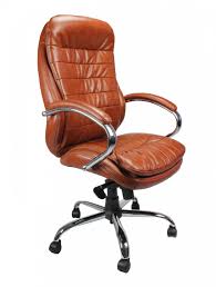 High back, fabric office & conference room chairs : Office Chair Tan Leather Santiago Executive Armchair 618ktag Tn 121 Office Furniture