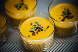 We've got everything from traditional christmas pudding and christmas trifle to an indulgent chocolate tart and a classic christmas yule log. Indian Mangoes A Flavor That Can Cross Continents In A Can Mango Pudding Light Desserts Mango Pudding Recipe