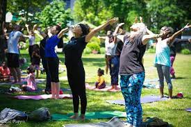 We bring yoga to 1000's of newark kids.they're more relaxed, focused, confident. Newark Yoga Movement