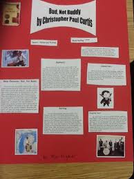 Bud Not Buddy Book Talk Poster Suamico Grade 3