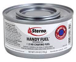 Sterno Products 20660 Handy Fuel 2 Hour Methanol Gel Chafing Fuel