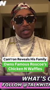 Harlem n*ggas always saying they started something 😂 Who knew Cam’s family  owned Roscoes?
