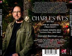 DONALD BERMAN CHARLES IVES: PIANO SONATA NO. 2 "CONCORD, MASS., 1840-1860";  THE 822252267822