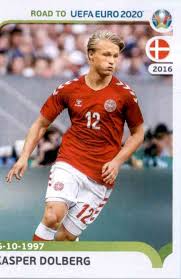 Official facebook page of kasper dolberg. Offer Stickers Kasper Dolberg Road To Uefa Euro 2020 Panini