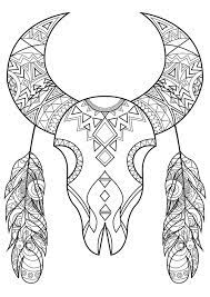 Rabbit lives in the hundred acre wood, and—despite his frustration with the residents' antics—is a cherished member in. Bull Skull Native American Adult Coloring Pages