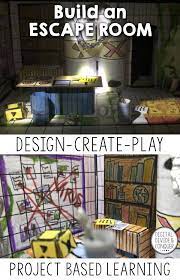 Build An Escape Room Project Based Learning Pbl Distancing Learning And Print Escape Room For Kids Escape Room Design Your Own Bedroom