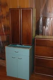 metal kitchen cabinets with wood doors