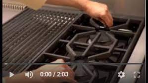 Soak the grates and burner caps in a sealed bag for at least three hours or overnight with 1/4 cup of ammonia. Wolf Black Porcelain Top Cleaning Tips Faq Sub Zero Wolf And Cove