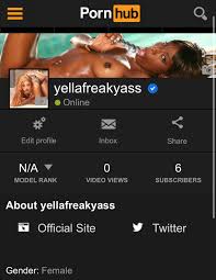 TW Pornstars - Freaky Ass Yella. Twitter. FINALLY VERIFIED on  PornhubModelhub. Posting my first video. 4:37 PM - 7 Dec 2019
