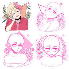 Image of how to draw anime 50 free step by step tutorials on the. Ych Bustshots Closed By Lily Draws On Deviantart Anime Poses Reference Drawing Base Art Reference Poses