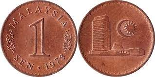 1971 malaysia 1 coin value. 1 Sen Malaysia Numista