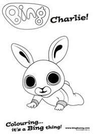 Colouring Bing Bunny Disegni Da Colorare Immagini Modello Da Stampare