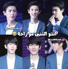 تشانيول اكسوال And بيكهيون Image Exo Funny Korean Drama Quotes Kpop Funny