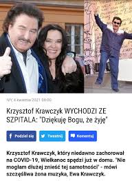 Żona krzysztofa krawczyka, ewa zadzwoniła po pogotowie. Logh0wn9wj4p0m