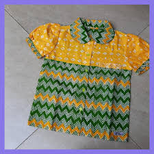 Berbagai gambar batik dibawah ini juga bisa kalian jadikan sebagai status whatsapp, instagram, foto profil facebook atau dijadikan sebagai wallpaper handphone kalian. Blouse Batik Anak Cewe Untuk Sd Kelas 2 3 220619 3 Shopee Indonesia