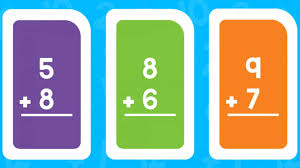 Nb the 75% section is faulty. Addition Flash Cards Anywhere Teacher