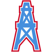 A virtual museum of sports logos, uniforms and historical items. Houston Oilers Primary Logo Sports Logo History