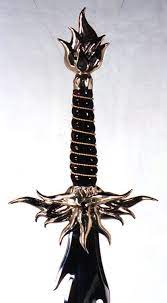 Fire Sword Custom Swords By Omega Artworks Sword Design Pretty Knives Dragon Sword