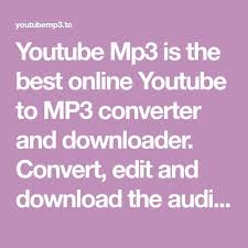 Youtube Mp3 Is The Best Online Youtube To Mp3 Converter And Downloader Convert Youtube To Mp3 Download Youtube Music Converter Converter Online Converter