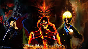 One Piece Amv Luffy Zoro Sanji The Monster Trio Youtube